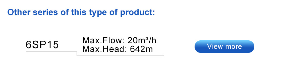 bomba sumergible 6 pulgadas